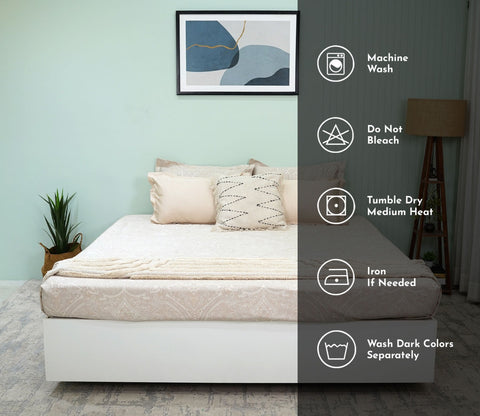 Alison Nectorsoft King Size Bedsheet