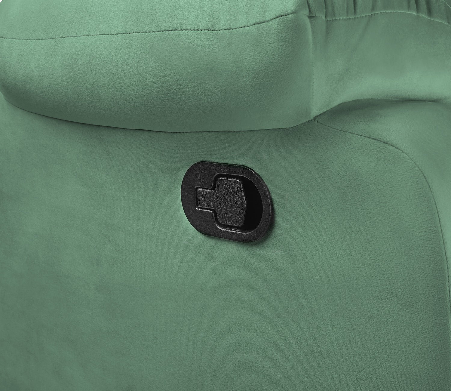 Valios 1 Seater Manual Fabric Recliner Chair (Green)