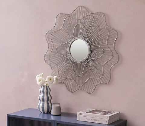 Nebula Metal Mirror with Frame