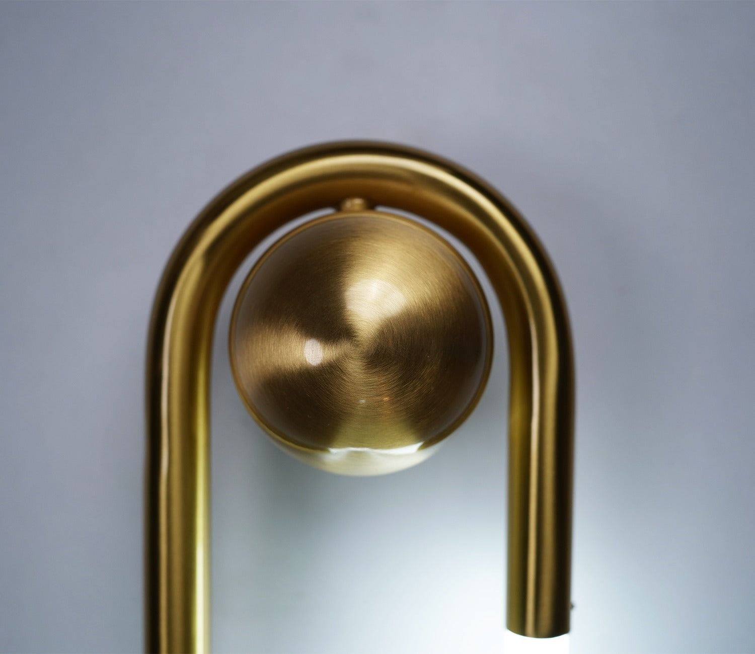 Good to Glow Golden Wall Light