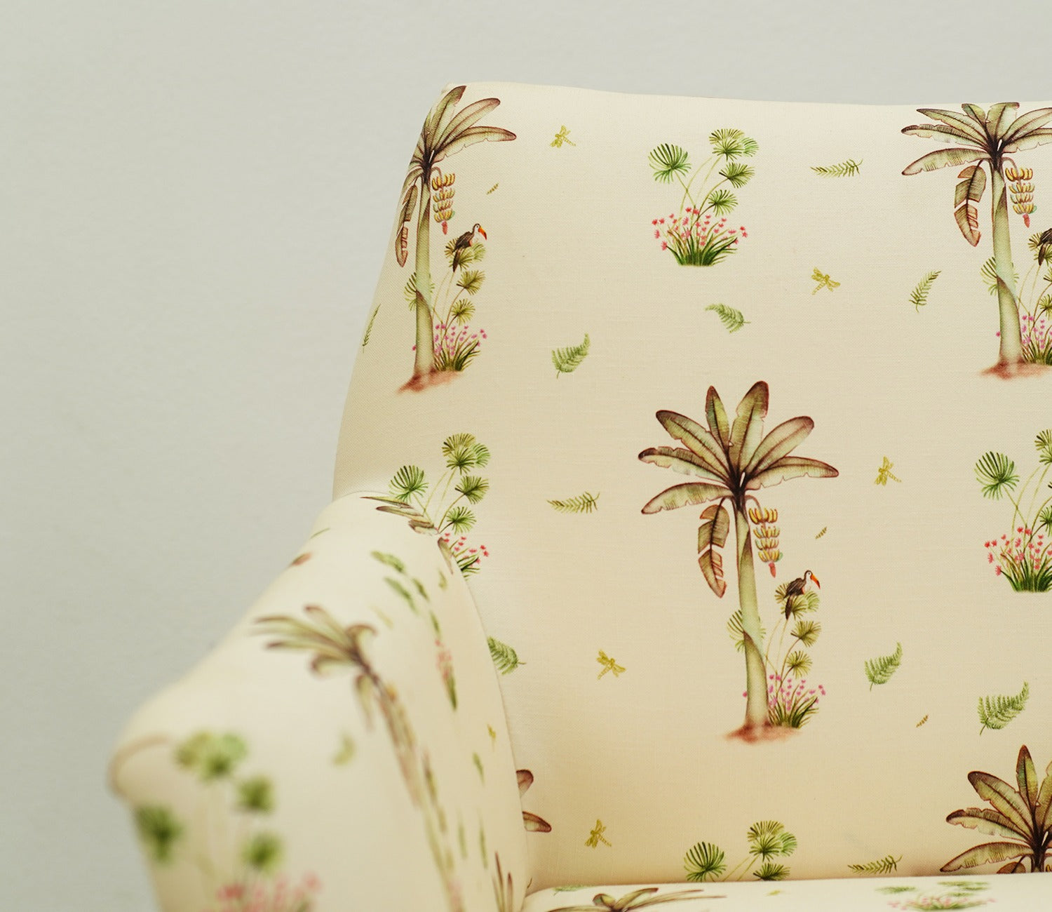 Acosta Lounge Chair (Cream Tropical)