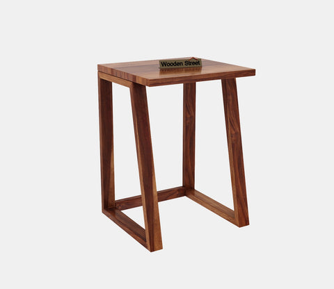 Inaya Sheesham Wood Nest of Tables (Honey Finish, Set of 3)