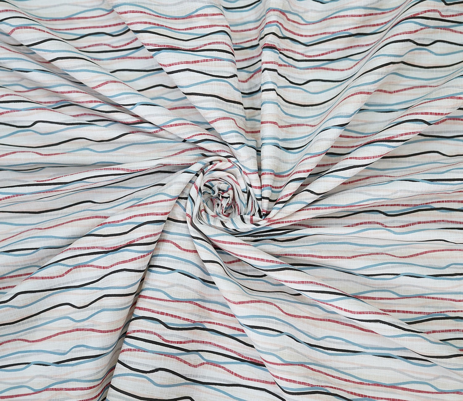 Akin Classic Printed King Size Bedsheet (Multi Colour)