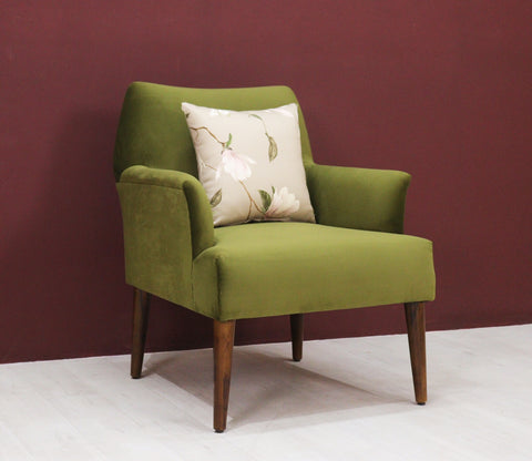 Acosta Lounge Chair (Dark Olive Green)