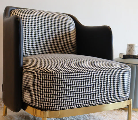 Regina 1 Seater Sofa (Black)