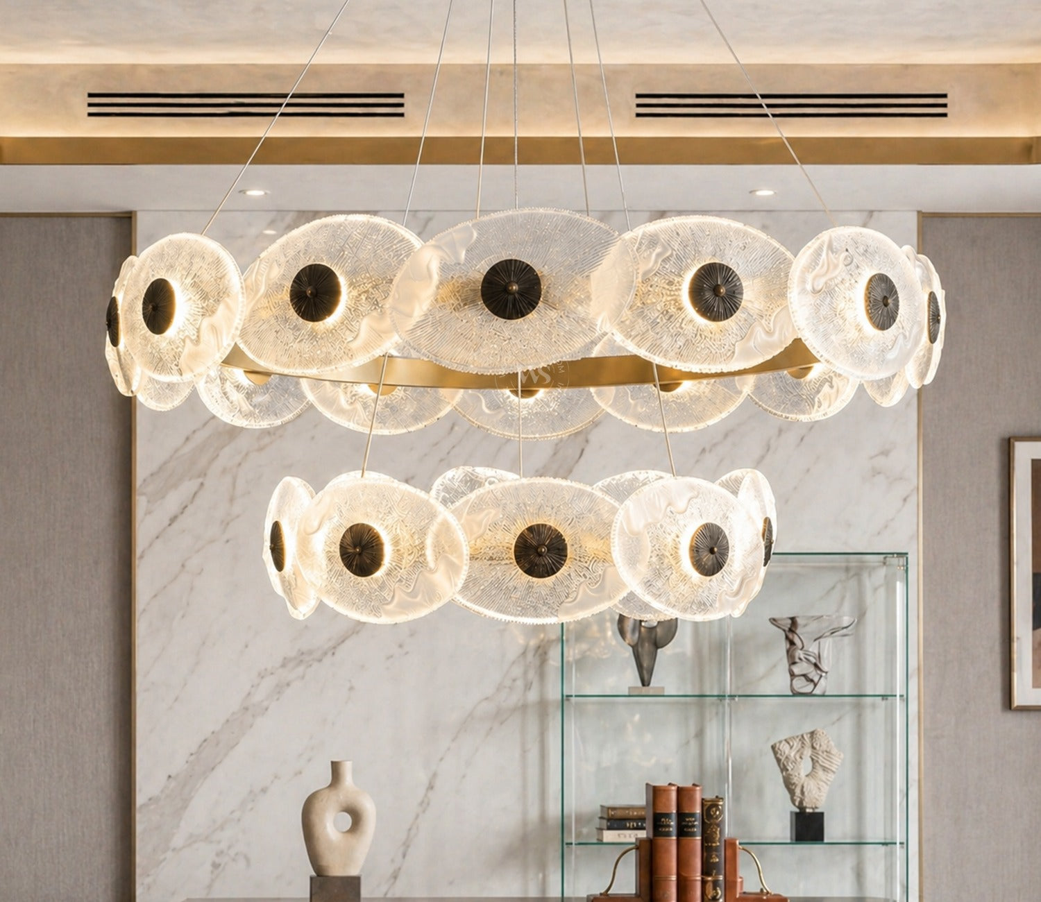 Center of Attention Twin Collection Chandelier
