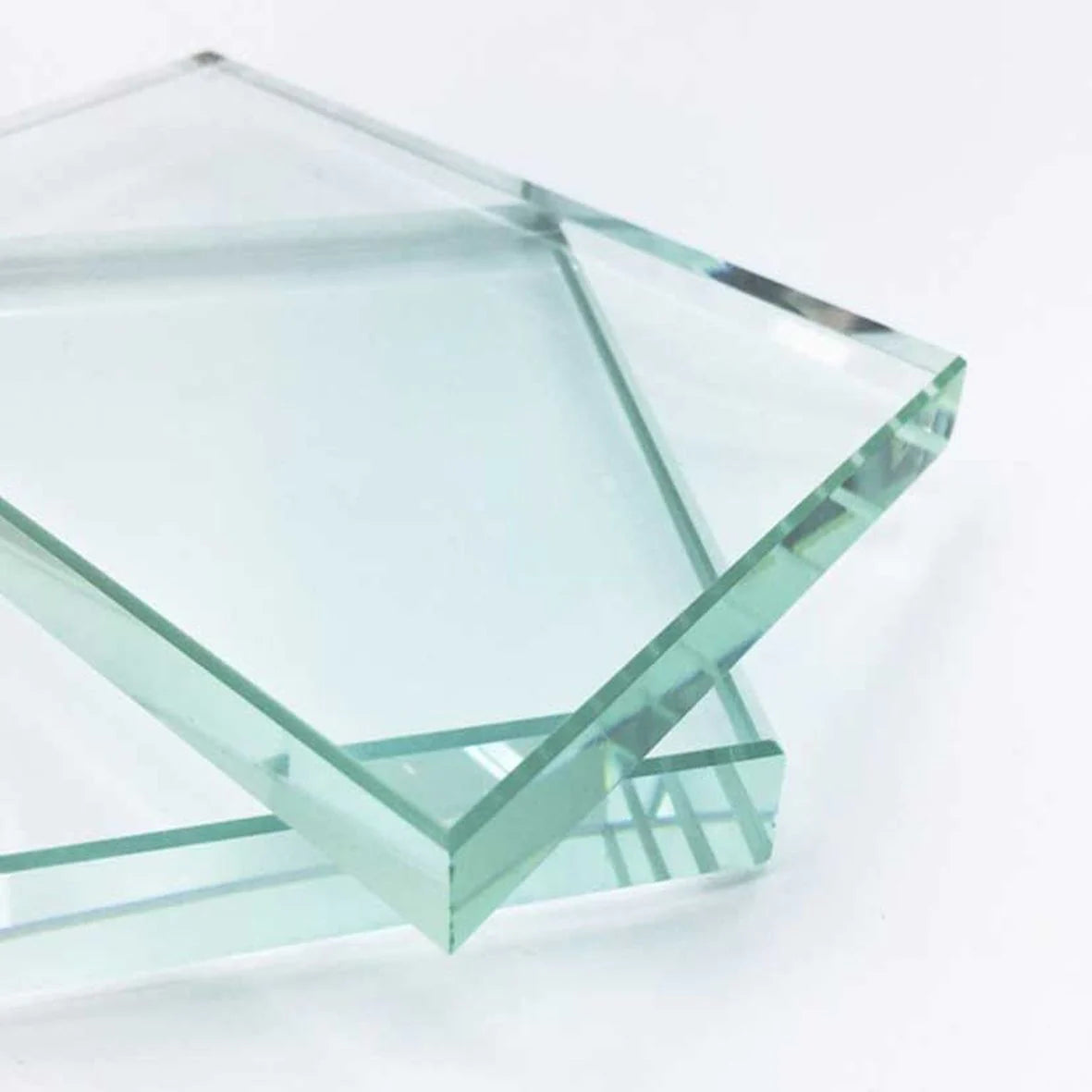 Saint gobain Transparent 10Mm Clear Toughened Glass, Shape: Flat at RS 129/sq ft