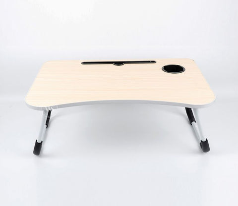 Geeky Foldable Engineered Wood Multipurpose Table for Laptop, Study and Breakfast