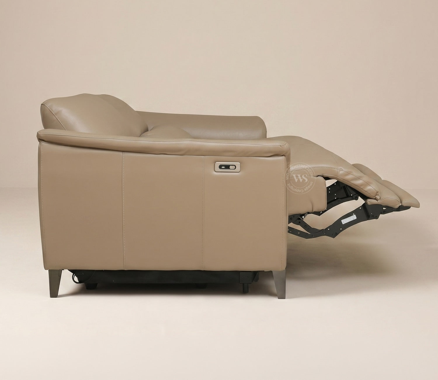 Dennis Luxe Electric Recliner 3+2 Seater Sofa (Urban Beige)