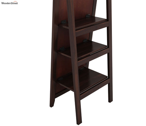 Tansy Dressing Table With Storage (Walnut Finish)