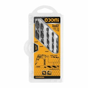 Trueliving_Drill Bits-Power Tools Accessories-Tools & Hardware-INGCO 5PCS wood drill bits set AKDB5055, Packed by double blister