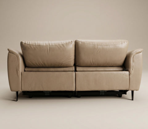 Dennis Luxe Electric Recliner 2 Seater Sofa (Urban Beige)