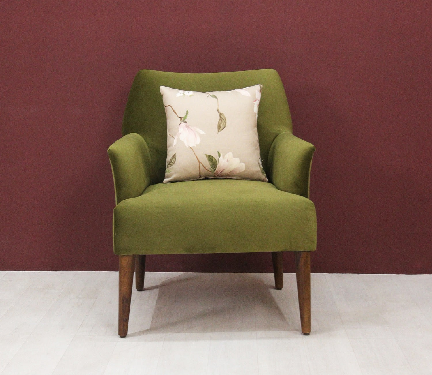 Acosta Lounge Chair (Dark Olive Green)