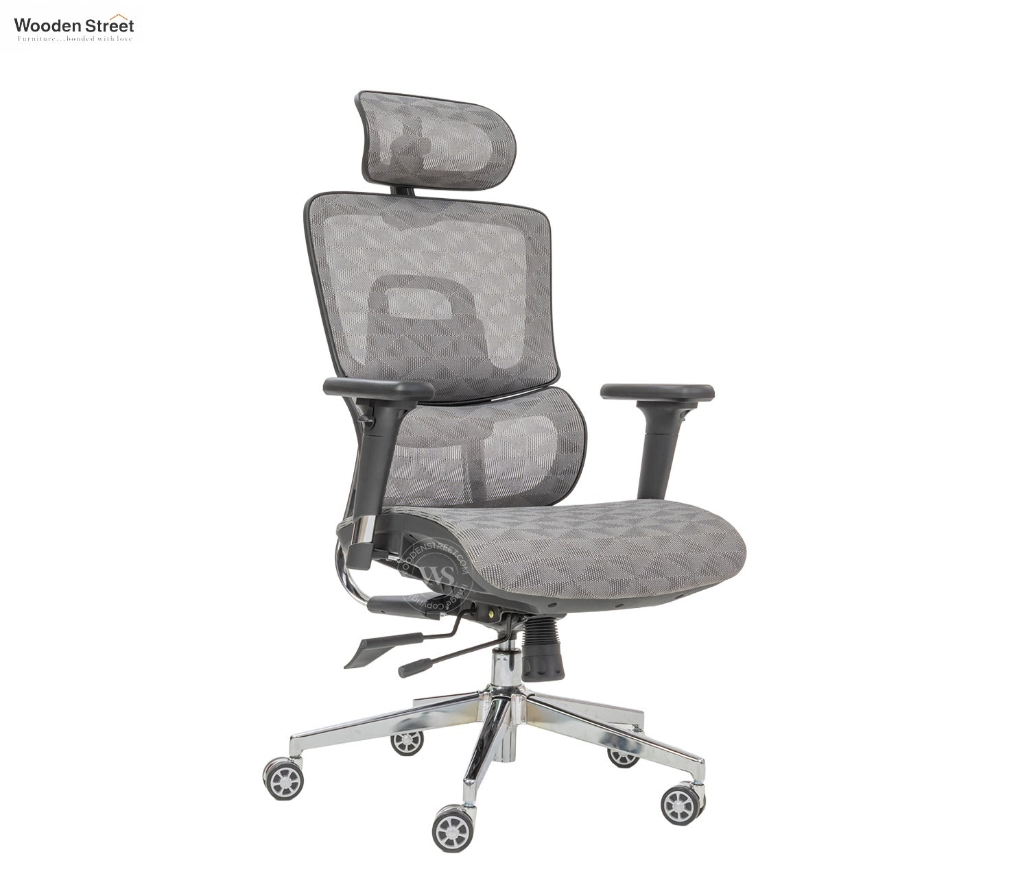 Faymi High Back Mesh Office Chair (Grey)