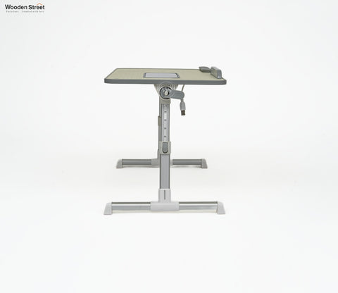 Jetson Foldable Laptop Table for Bed With USB Cooling Fan, Adjustable Bed Study Table for Writing and Reading