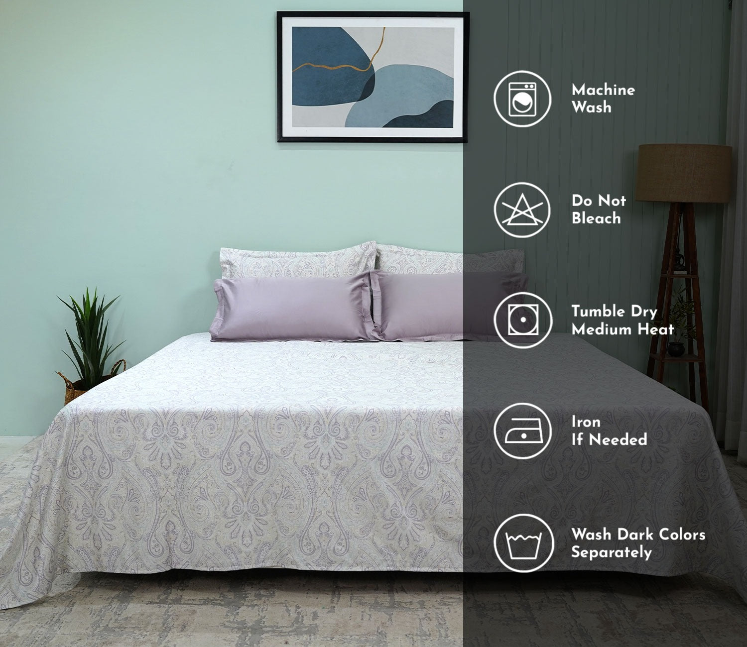 Aaliya Nectorsoft King Size Bedsheet