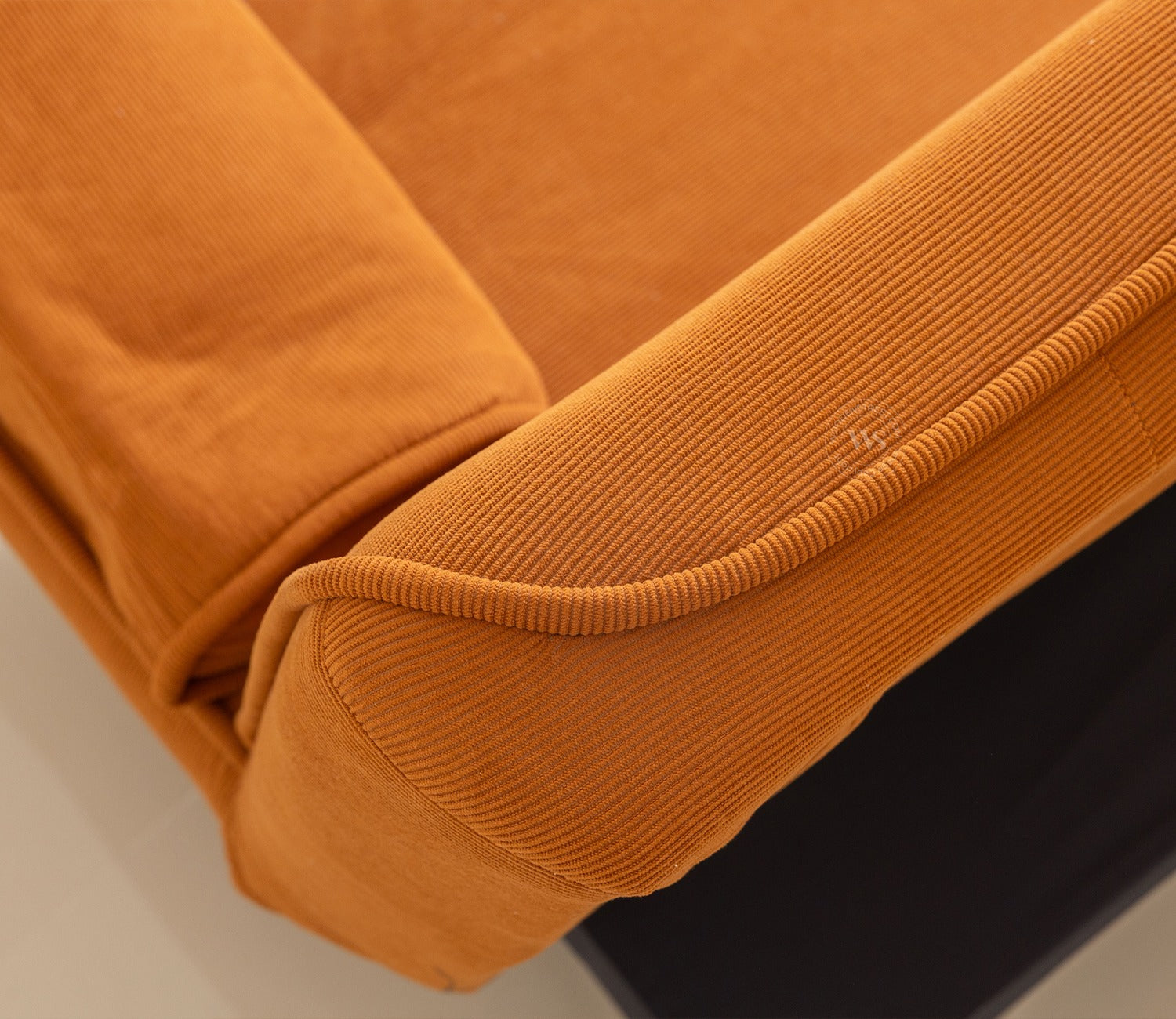 Domus Premium Fabric Sofa Cum Bed (Orange)