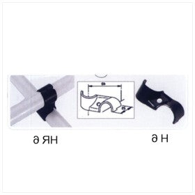 Trueliving_Metal Clamps - HR 6 Black