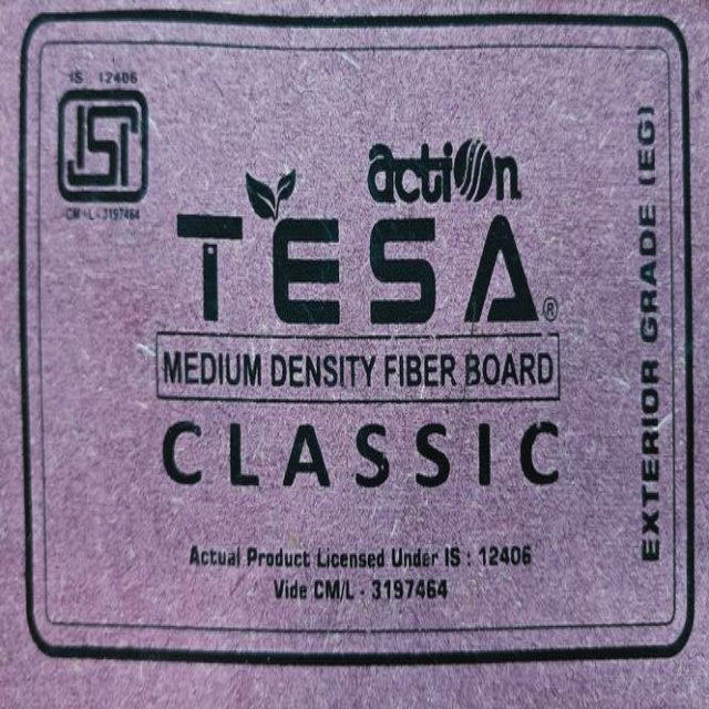 Trueliving_Action Tesa 8 ft x 4 ft Plain Exterior Grade MDF - 7.5 mm_Plywood_ 33/Sq. Ft.