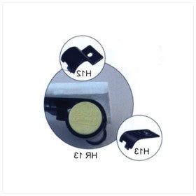 Trueliving_Metal Clamps - HR 13 Black