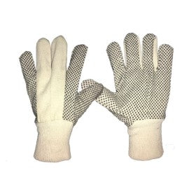 Trueliving_Polka Dotted Drill Gloves Size     ---       22cm to 25cm