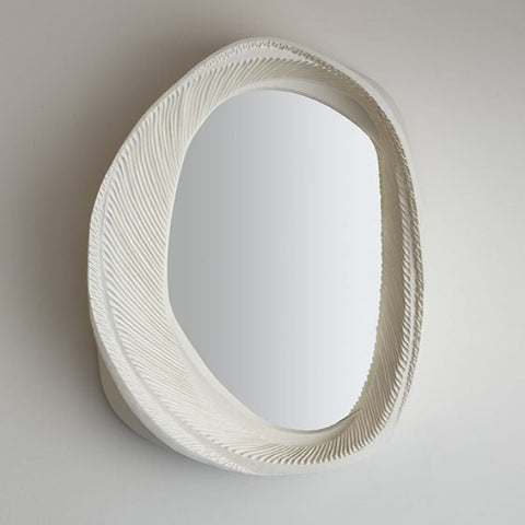 Trueliving Modern Luxury Framed  Decorative Wall Mount Mirror | 18" x 36"