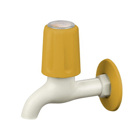 Truliving_Gold Round Bib Tap PTMT Faucet