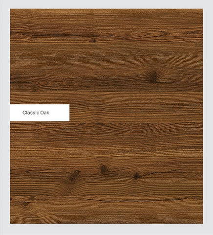 Classic Oak Engineered Wood Bedside Table