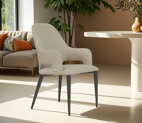 Matt Dining Chair (Ivory)