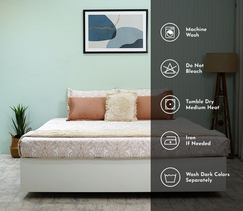 Aria Nectorsoft King Size Bedsheet