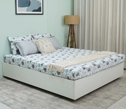 Autumn Garden Nectorsoft King Size Bedsheet