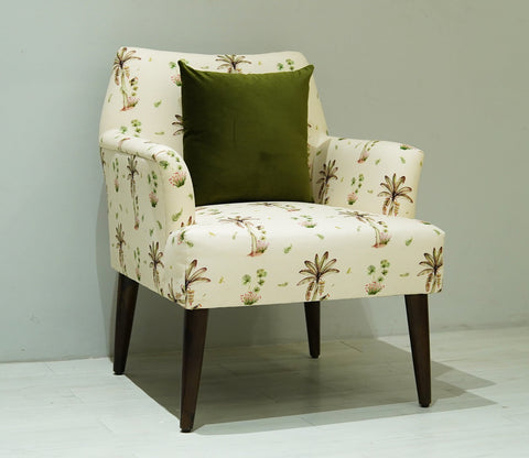 Acosta Lounge Chair (Cream Tropical)