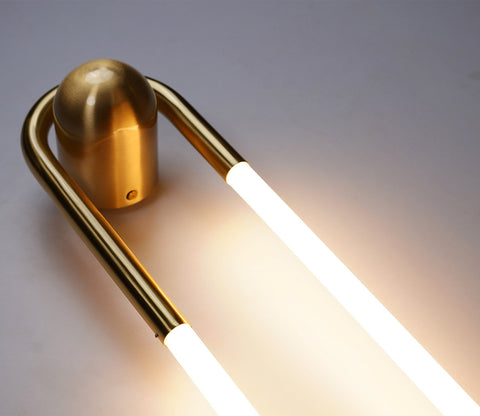 Good to Glow Golden Wall Light