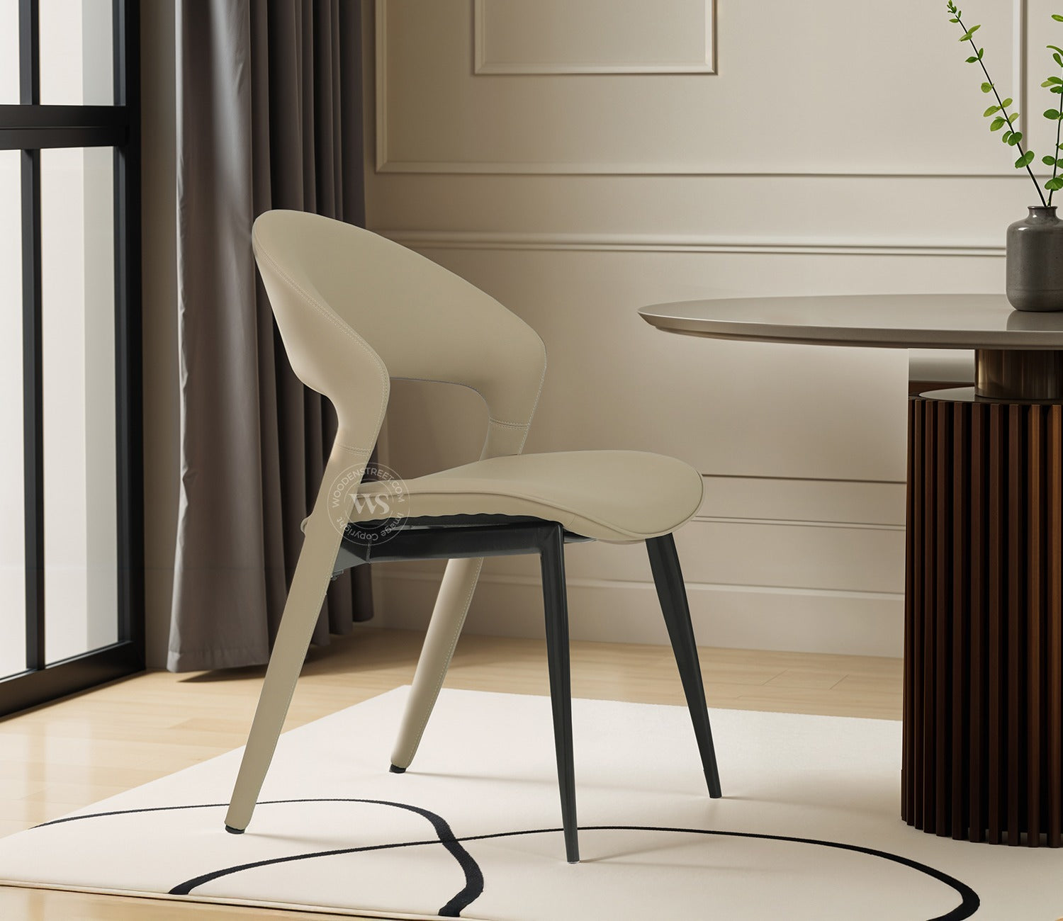 Lane Dining Chair (Ivory)
