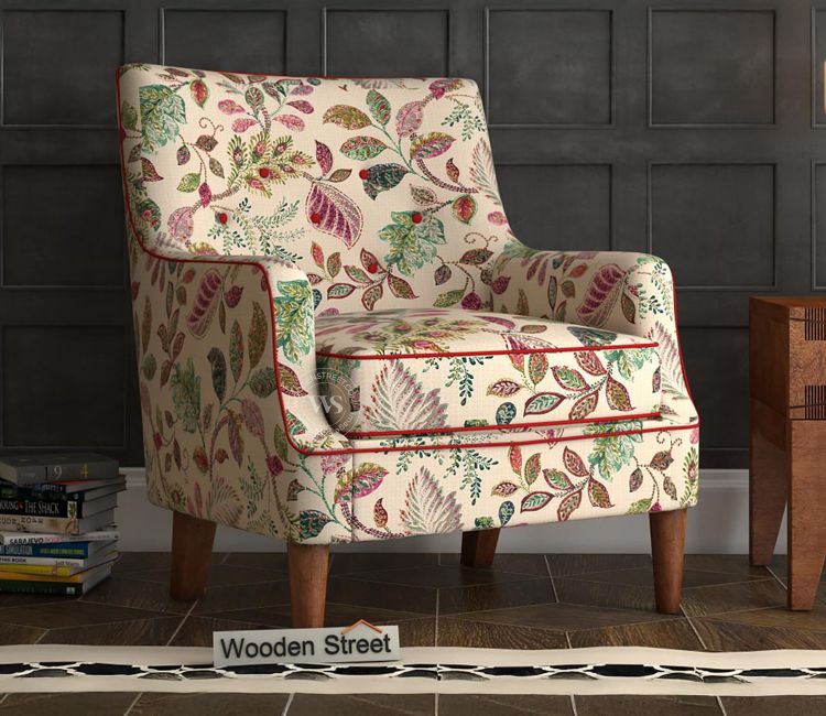 Adoree Lounge Chair (Rosy Leaf)