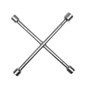 Truliving_Automotive Accessories-Hand Tools & Hardware-Tools & Hardware-Taparia Steel Cross Rim Wrench CW0314 | X Wrench for Scooter