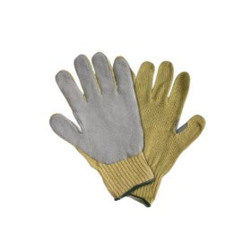 Trueliving_Gloves with Leather On Palm Heat Resistance  --   50°C  -  100°C