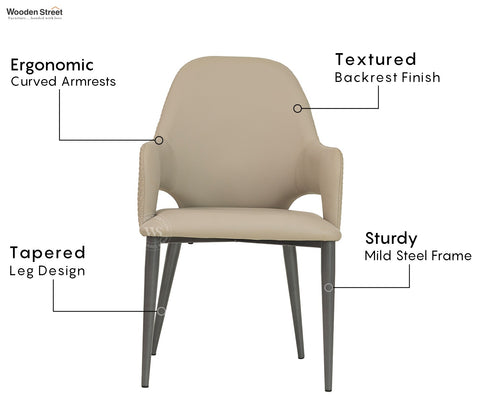 Matt Dining Chair (Ivory)