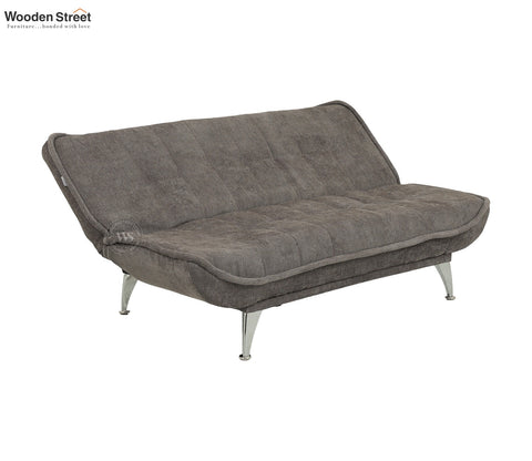 Bastion Premium Upholstery Fabric Sofa cum Bed (Grey)