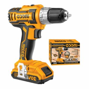 Trueliving_INGCO Lithium-Ion Cordless Drill 20V CDLI20021 15000RPM, 10mm & Spindle lock function
