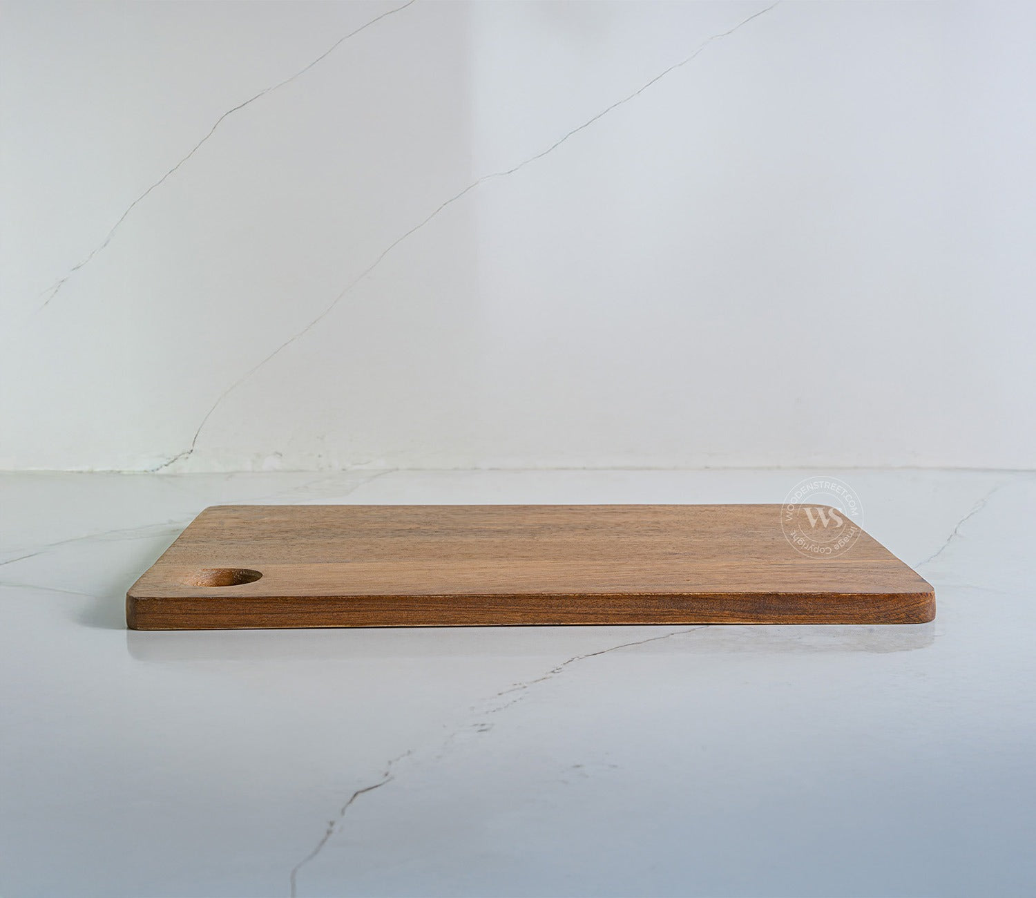 Ridge Natural Mango Wood Handcrafted Non Slip Chopping Board for Kitchen