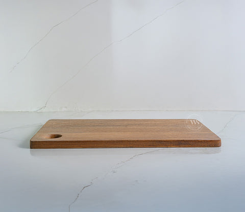 Ridge Natural Mango Wood Handcrafted Non Slip Chopping Board for Kitchen
