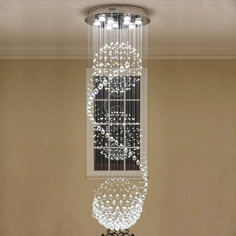 Trueliving Luxurious Jhumar Hanging Light Length 24, Width 24, Height 48 In Inches