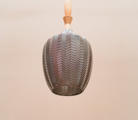 Ellyse Hanging Pendant Light (Smokey Grey)