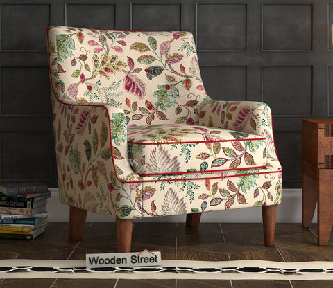 Adoree Lounge Chair (Rosy Leaf)