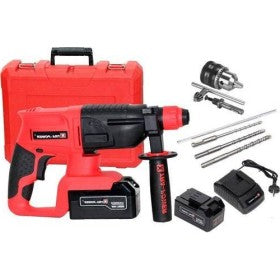 Trueliving_XPT 432 Rotary Hammer    No Load Speed  :-   0–850RPM        Battery Power  :-  21 Volts