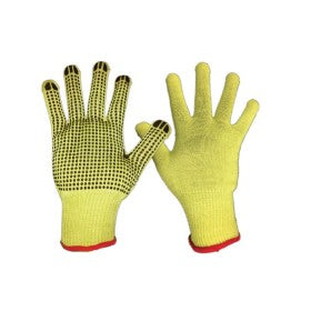Trueliving_Seamless Knitted Gloves with PVC Dots Weight     ---      62g, 72g, 82g  Gauge       ---      7G, 10G  Heat Resistance  ---  50°C  -  100°C