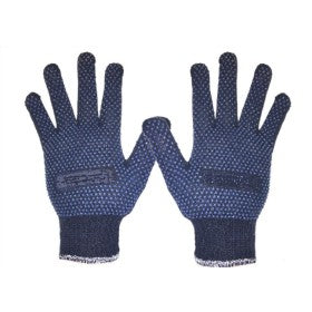 Trueliving_Cotton Knitted Gloves with PVC Dots Both Side Size  ---    22cm to 25cm