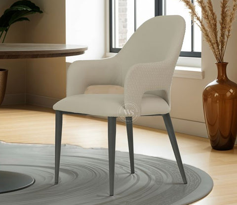 Matt Dining Chair (Ivory)