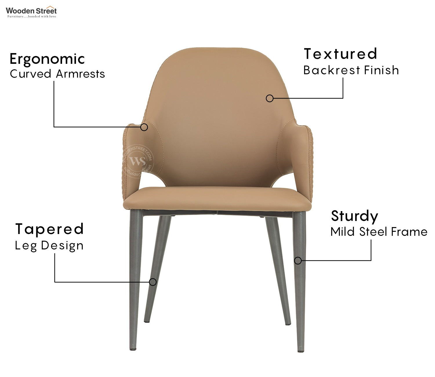 Matt Dining Chair (Brown)
